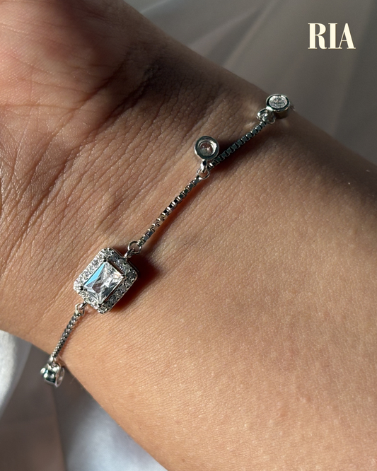 Modern Halo Bracelet