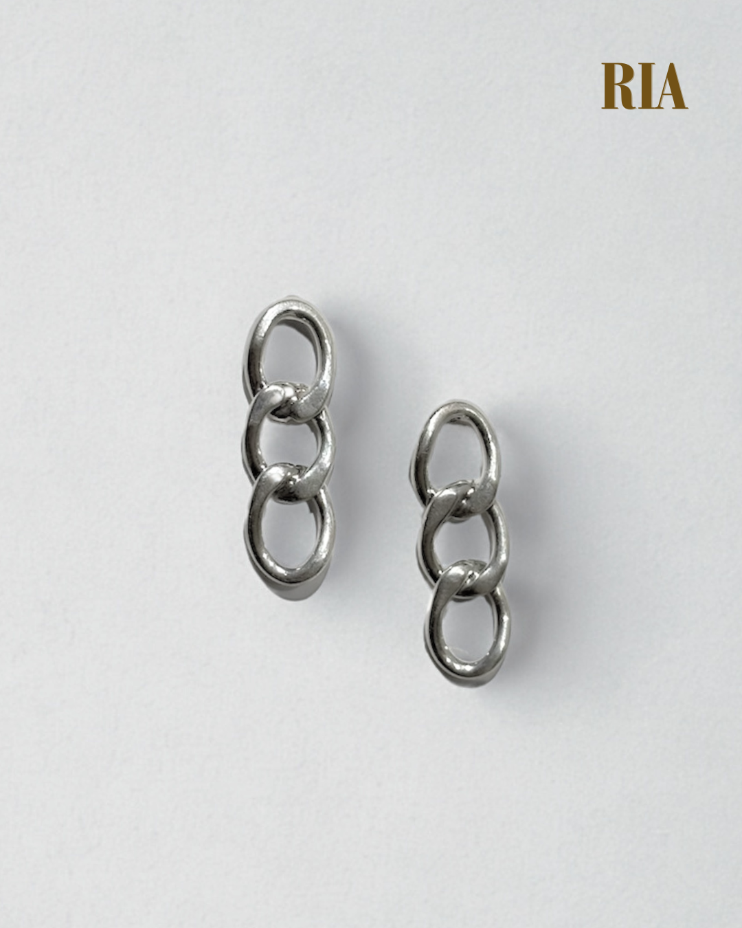 Sterling Triple-Drop Earrings