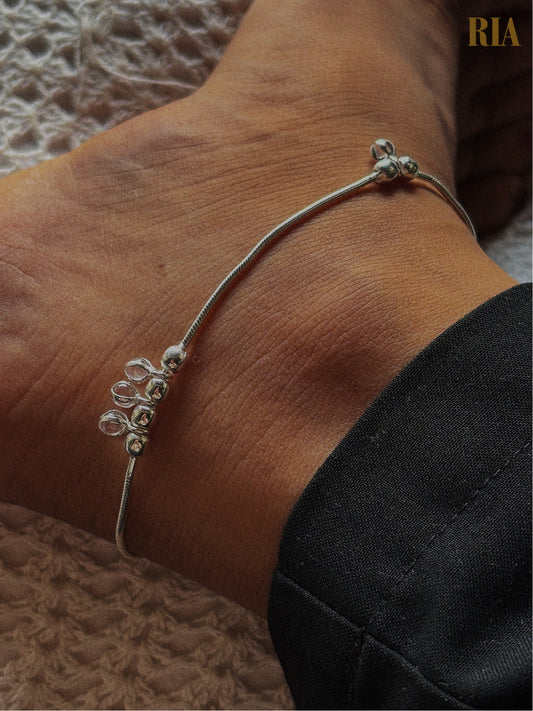 Tara Leher Anklet