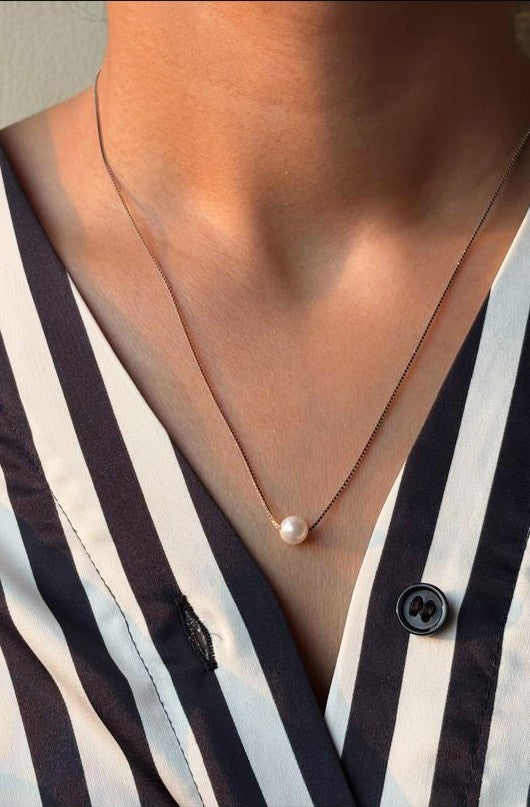 Single Pearl Necklace
