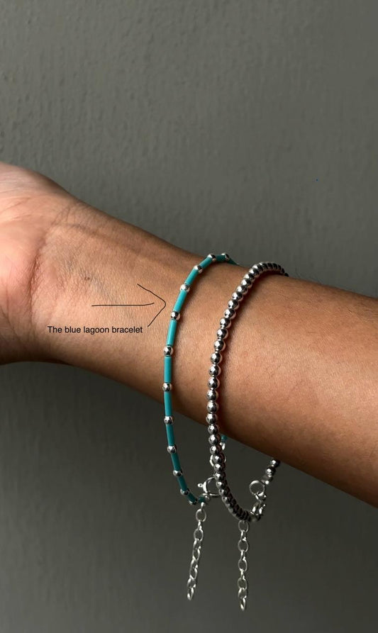 The blue lagoon bracelet