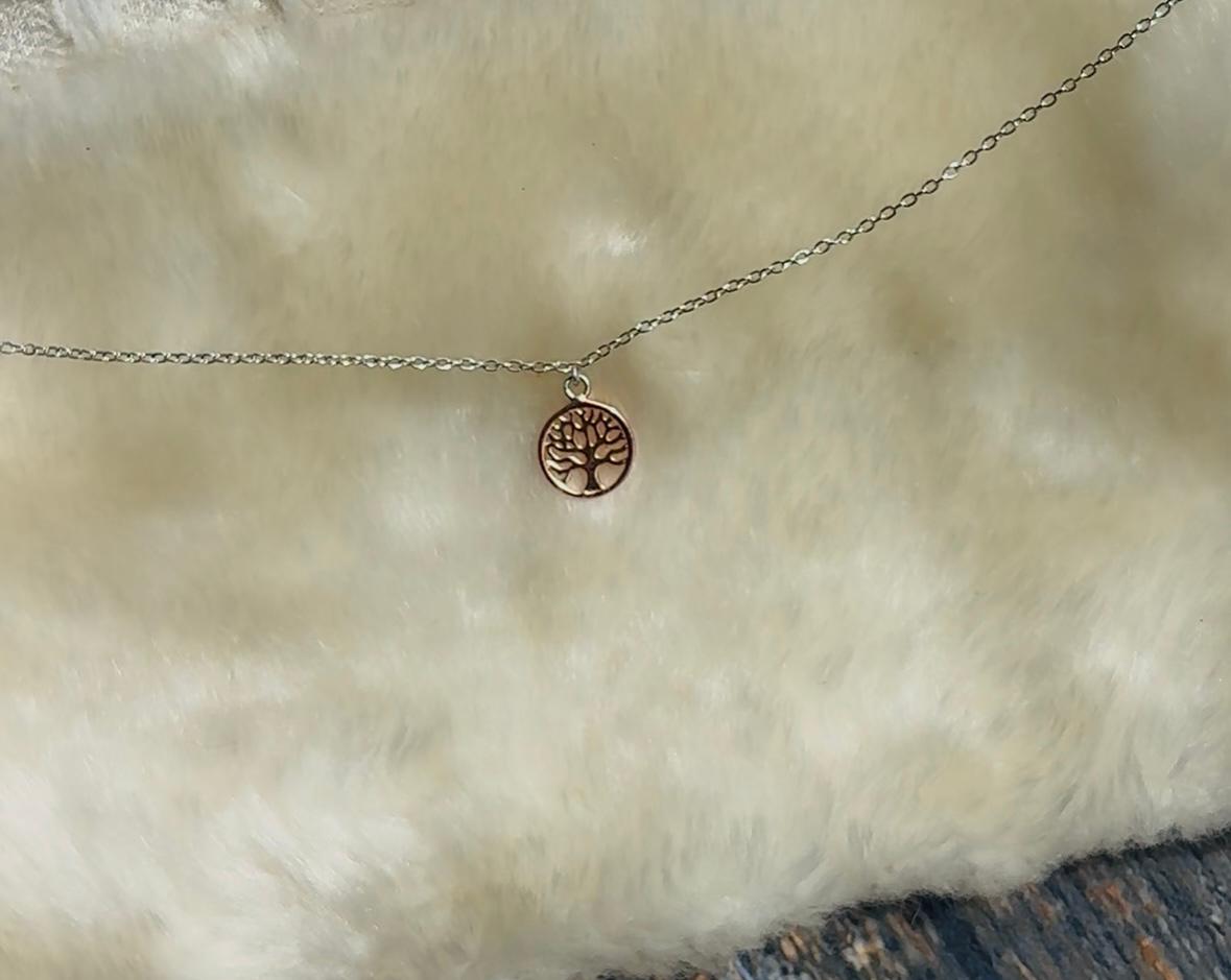 Rosegold tree bracelet