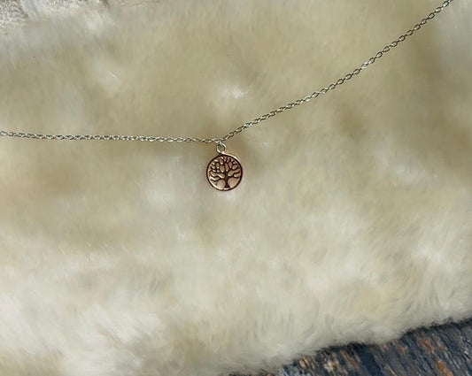 Rosegold tree bracelet