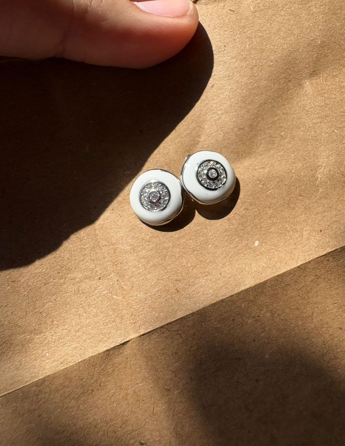 Enamel Button Studs