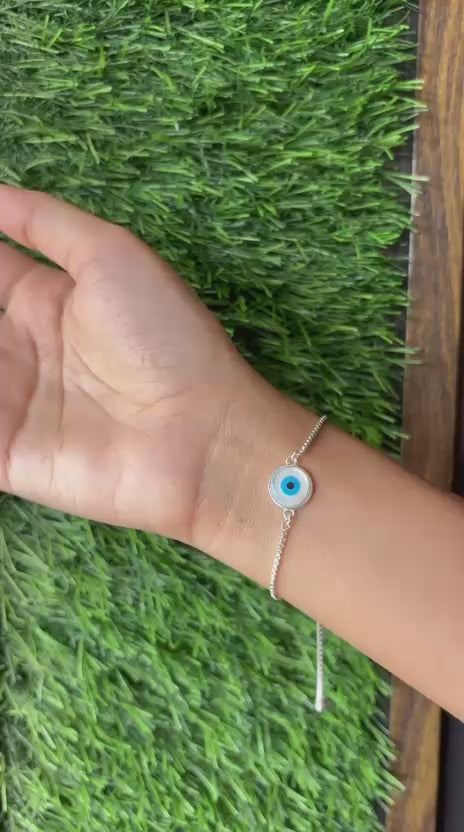 Circular Evil Eye Bracelet